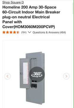 New Indoor electric panel 30 space