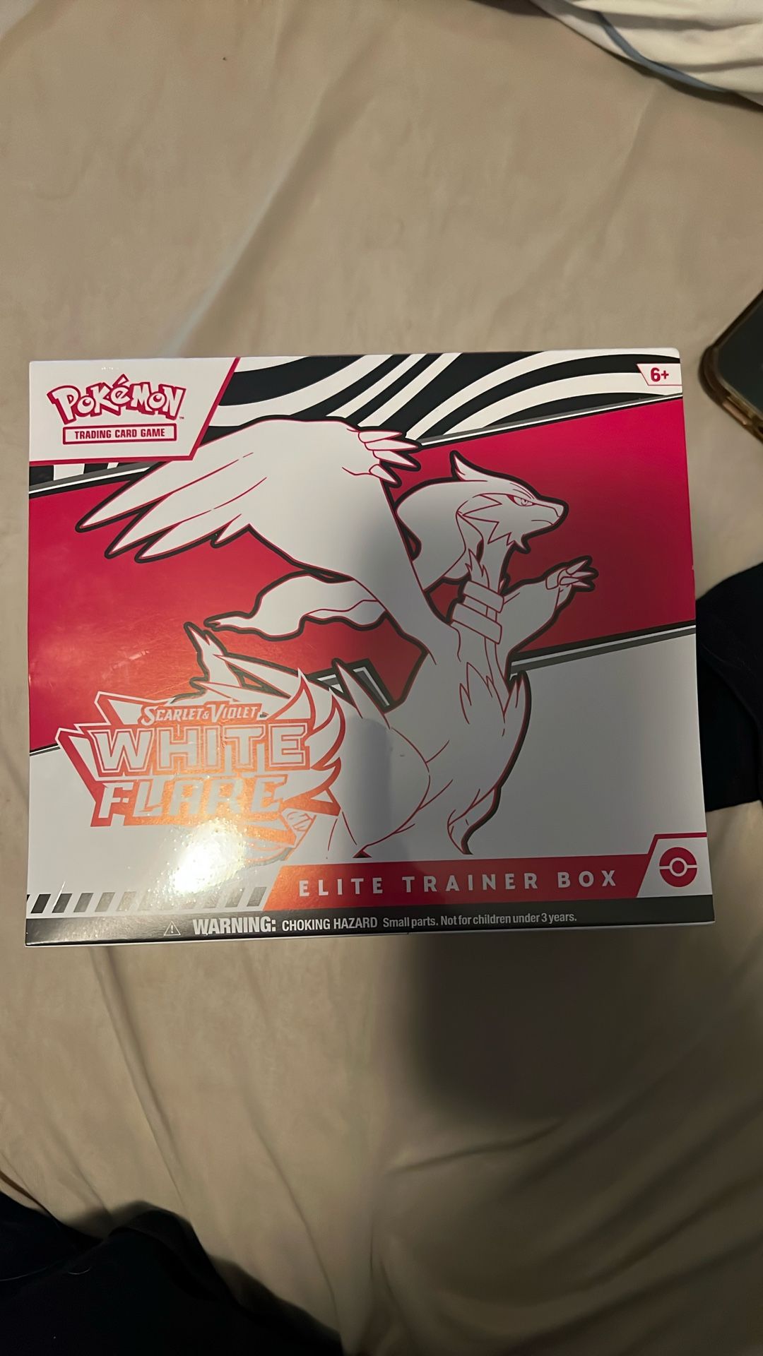 Pokemon Scarlet And Violet White Flare Box