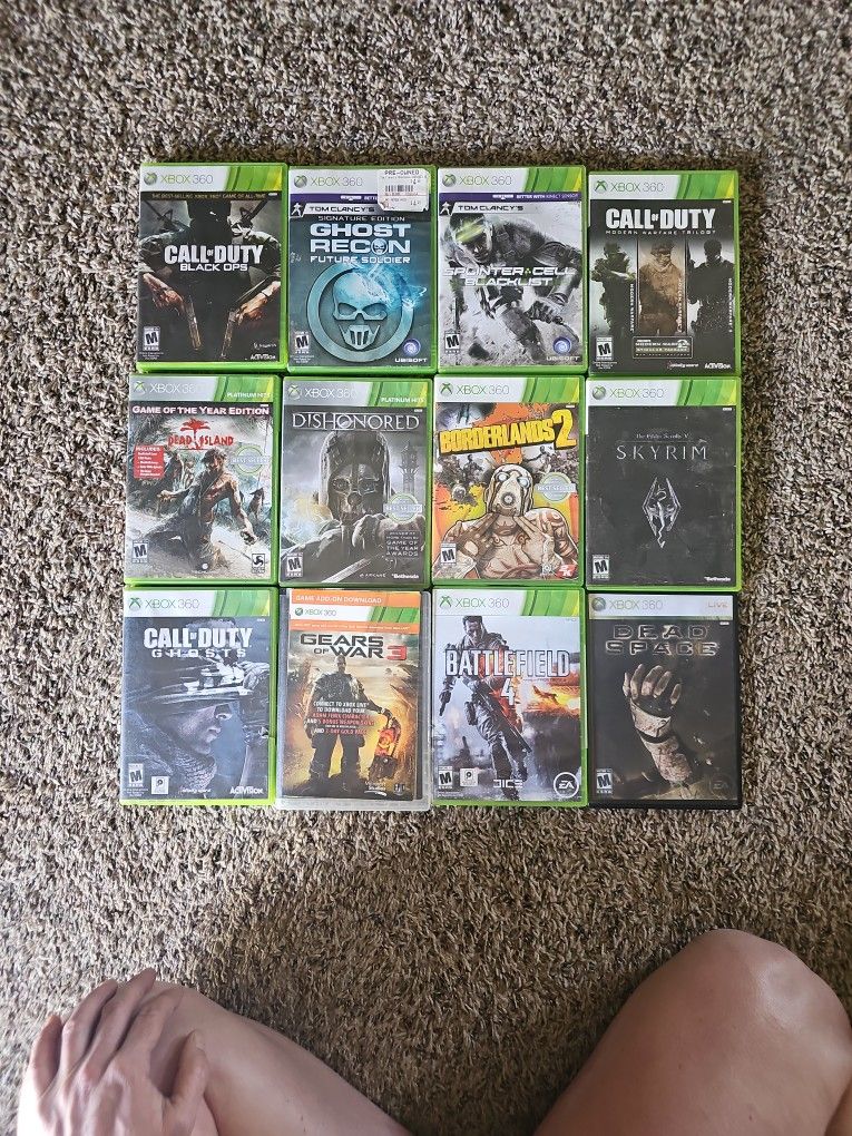 XBOX 360 GAMES