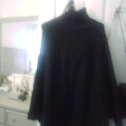 brand new black shawl size medium