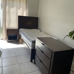 Twin bed bedroom furniture children adult