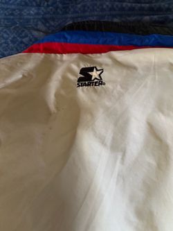 Starter Windbreaker Jacket White Blue Red Orlando magic