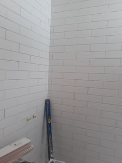 Tile installation