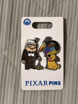 2023 Disney Parks Pixar Pin Up Carl & Kevin Dug 2 Pin Set OE