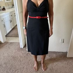 Black Halter Dress