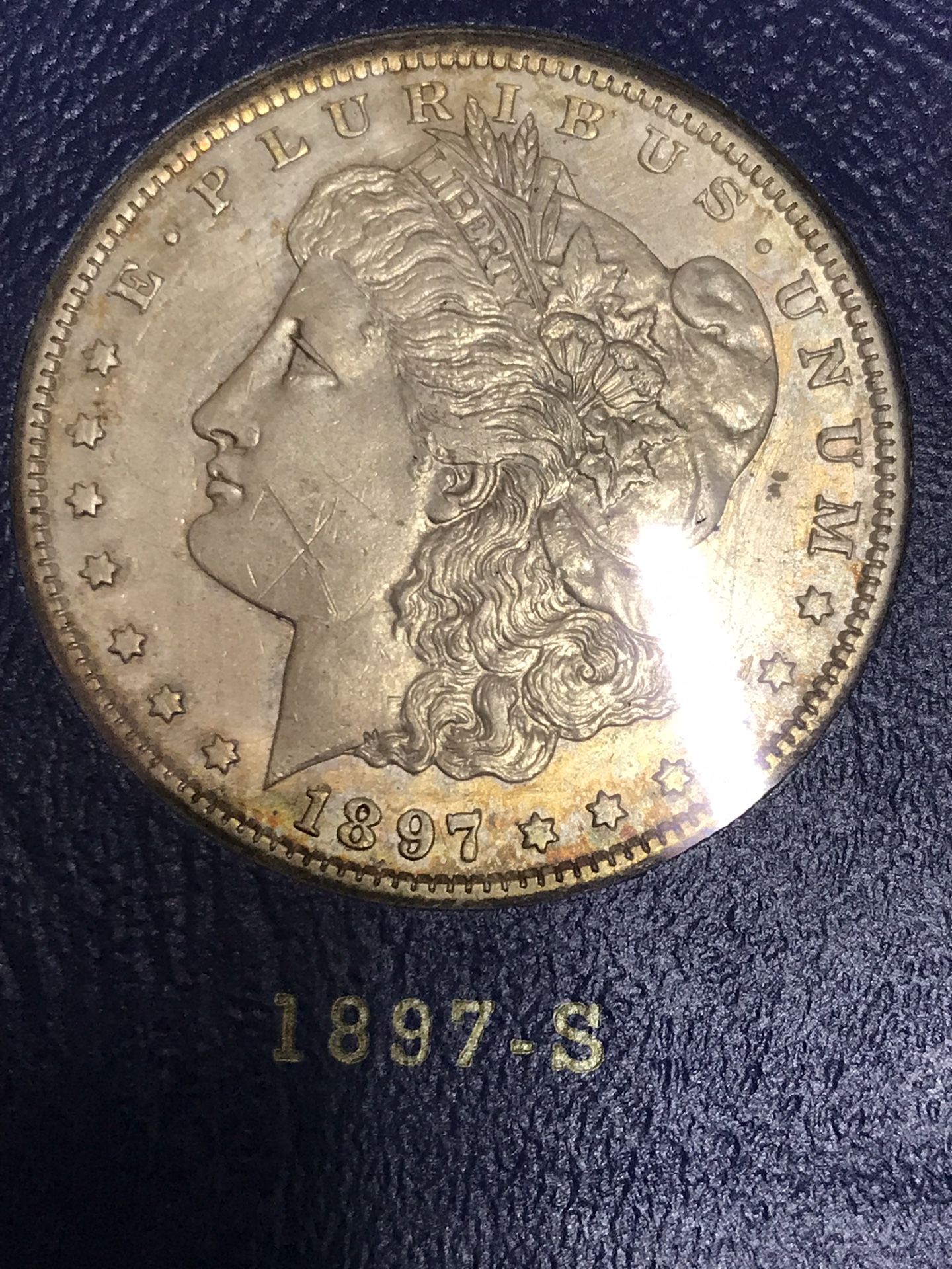 1897 S Morgan Silver Dollar 