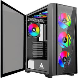 Aurora Apevia case - rgb fans, PSU installed
