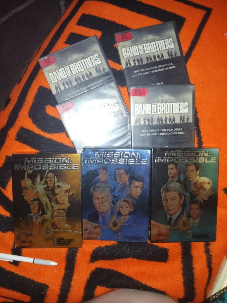 Mission Impossible & Band Of Brothers Dvds