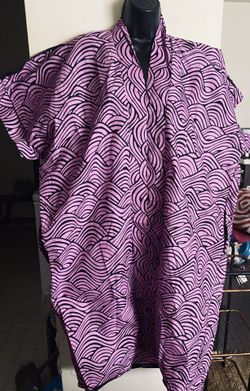 Stylish African Cotton Boubou Dress