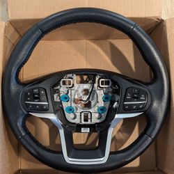 2020+ Ford Explorer Steering Wheel, No Airbag