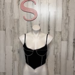Black Tank Top Cami Size Small 