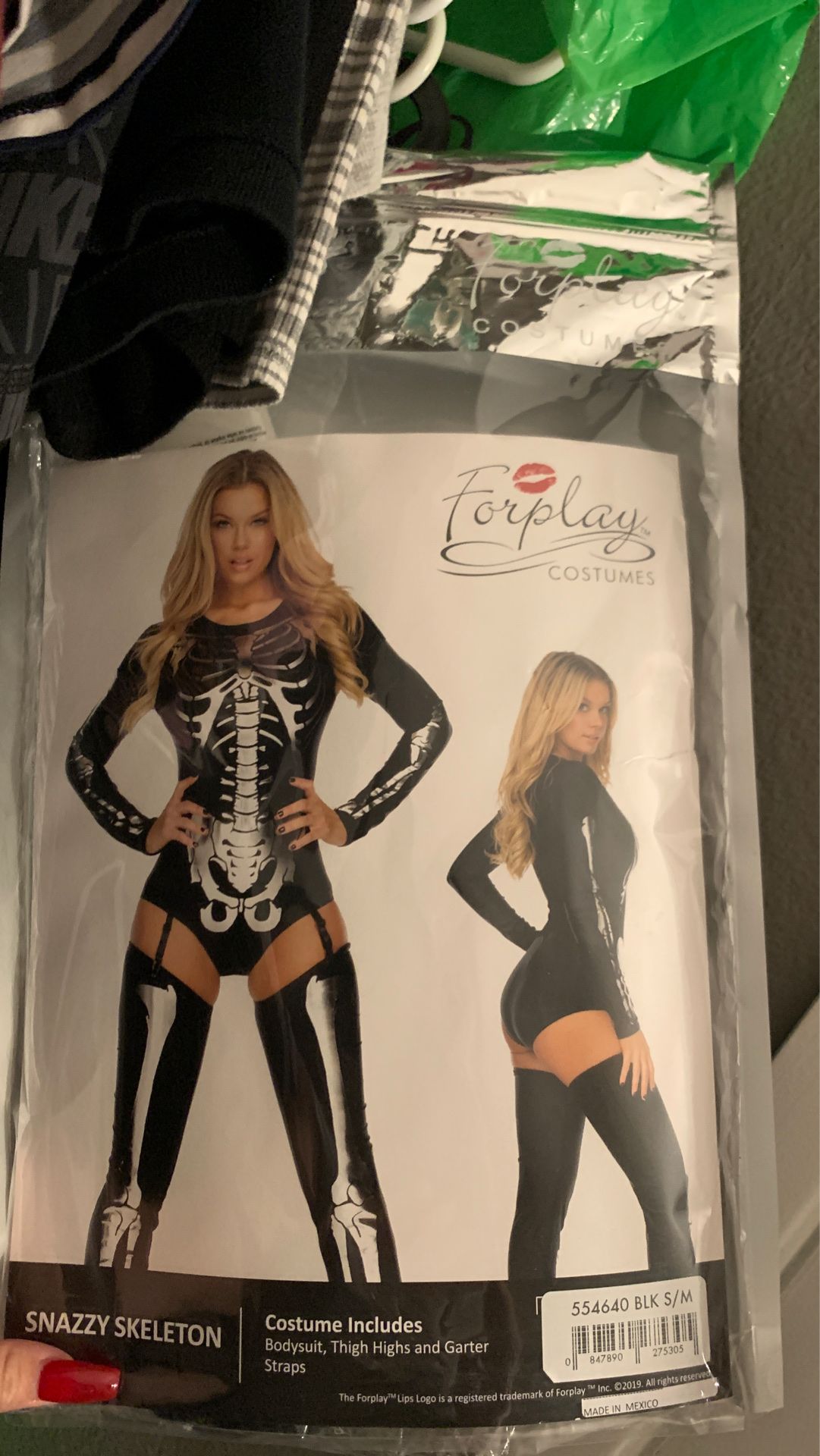 Skeleton Sexy Costume