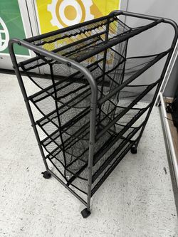 Rolling Shoe Cart (holds 30 Pairs)