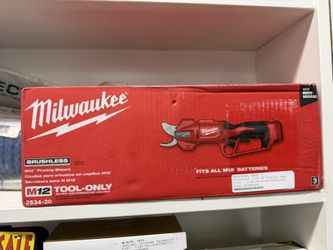 New Milwaukee  Pruning Shears M12 Model: 2534-20 TOOL ONLY
