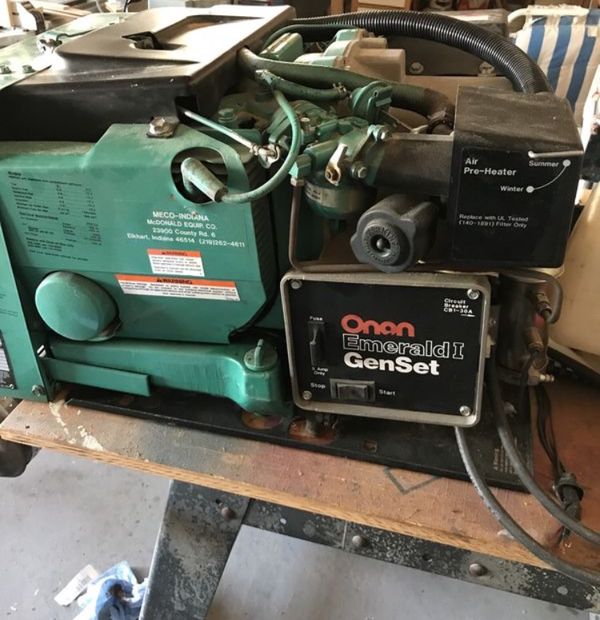 RV Generator; Onan Emerald Plus GenSet 4000; 4KW, Excellent Condition