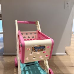 Toddler shopping cart