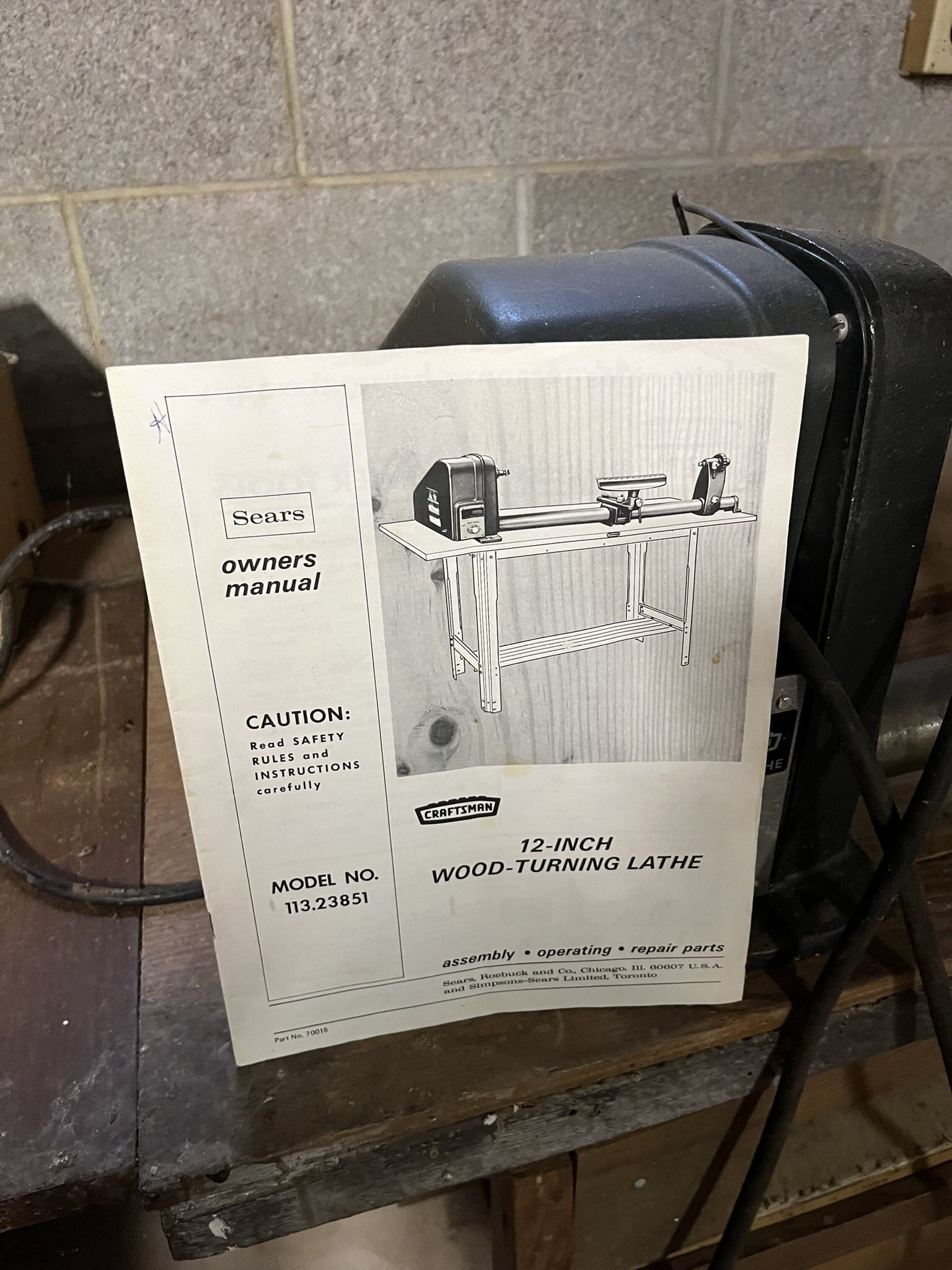 Wood Turning Lathe 
