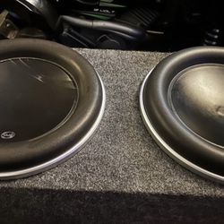 JL audio w7 subwoofers with ported box
