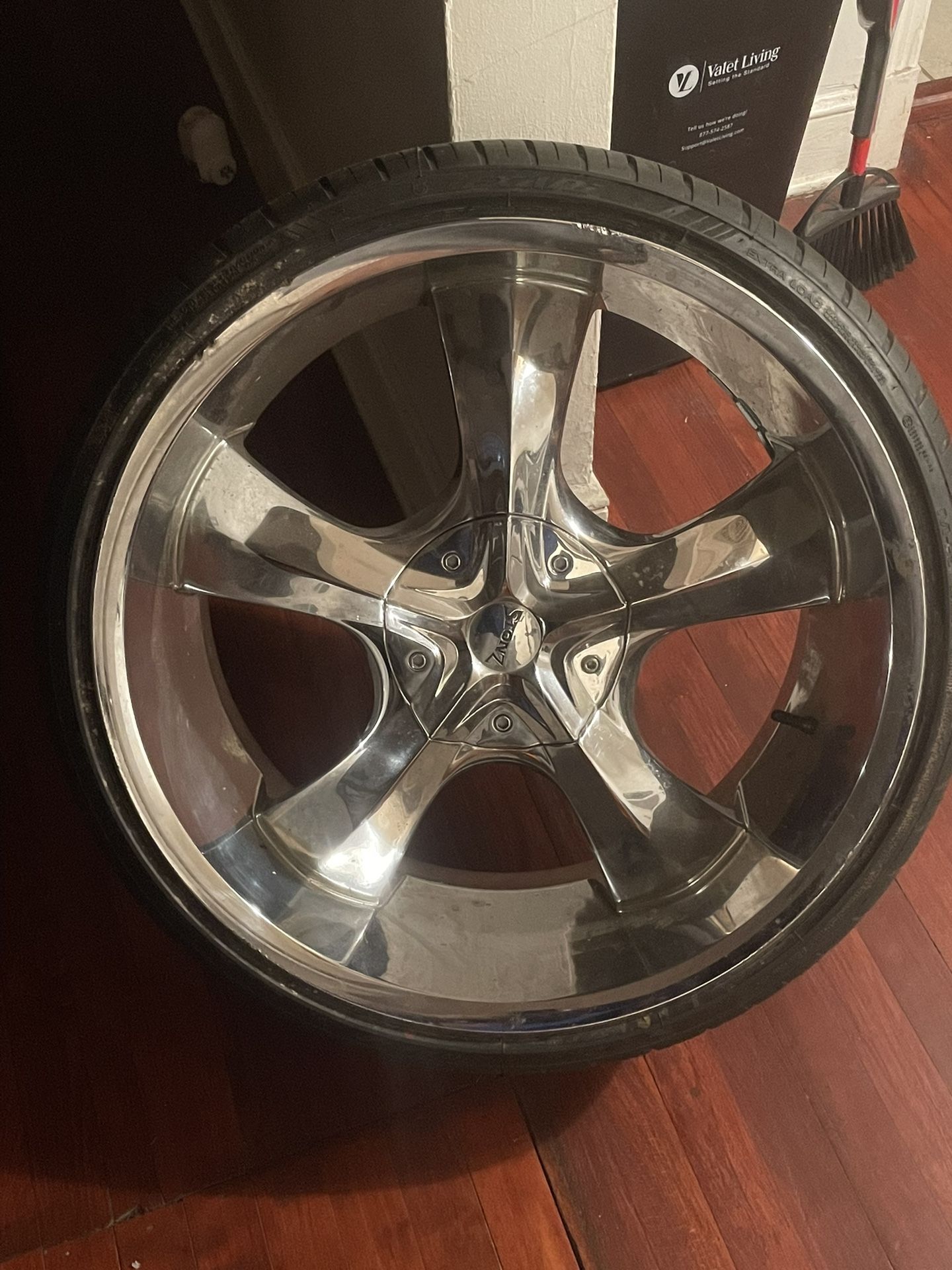 Rims brand new tires