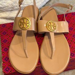 New Tory Burch Benton Thong  Size 10.5/10
