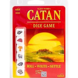 CATAN Dice Game - Portable Fun for On-the-Go Adventures! Strategy Game, Family Game for Kids and Adults, Ages 7+, 1-4 Players, 15-30 Minute Playtime, 
