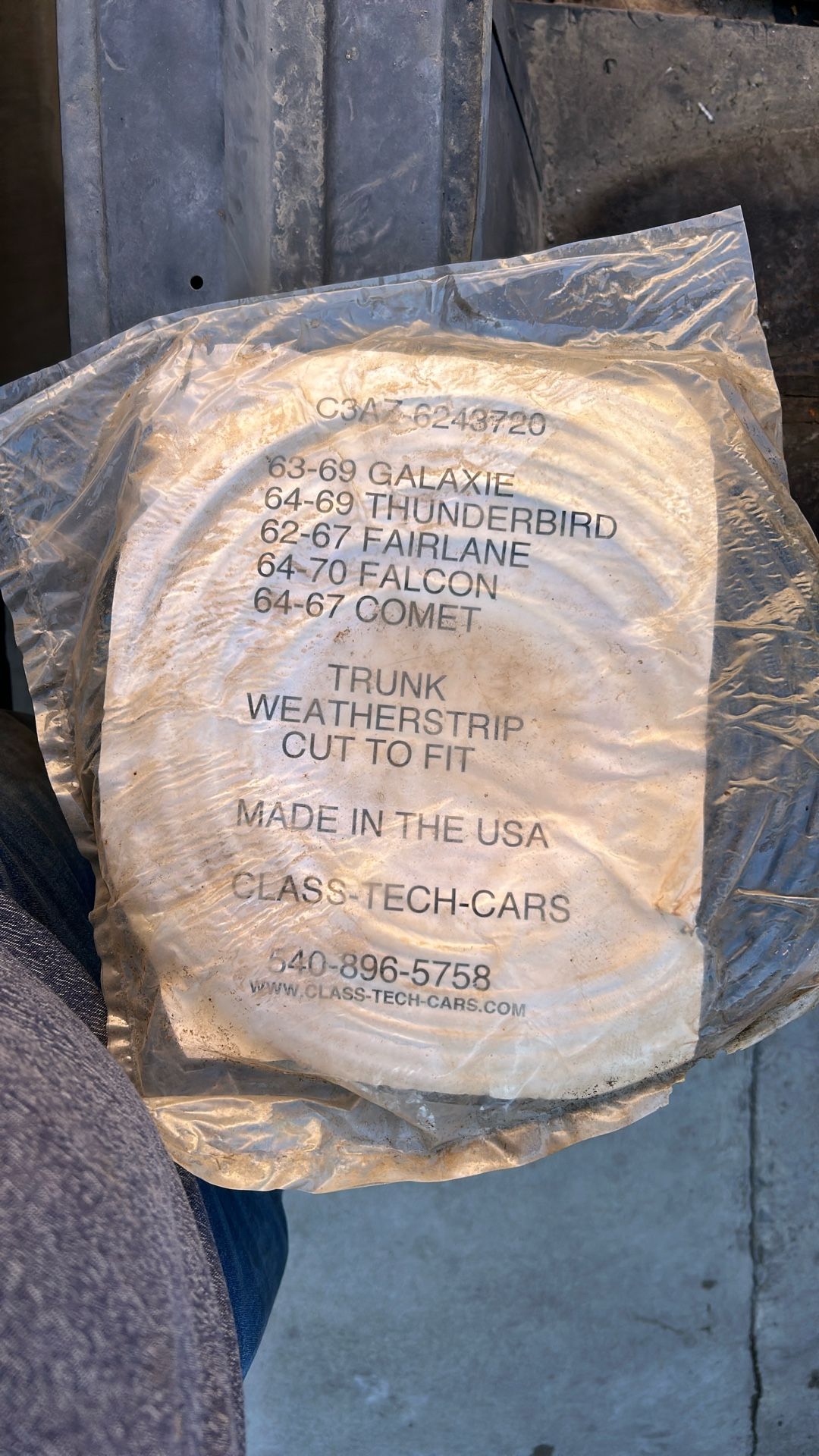 Trunk Weatherstrip