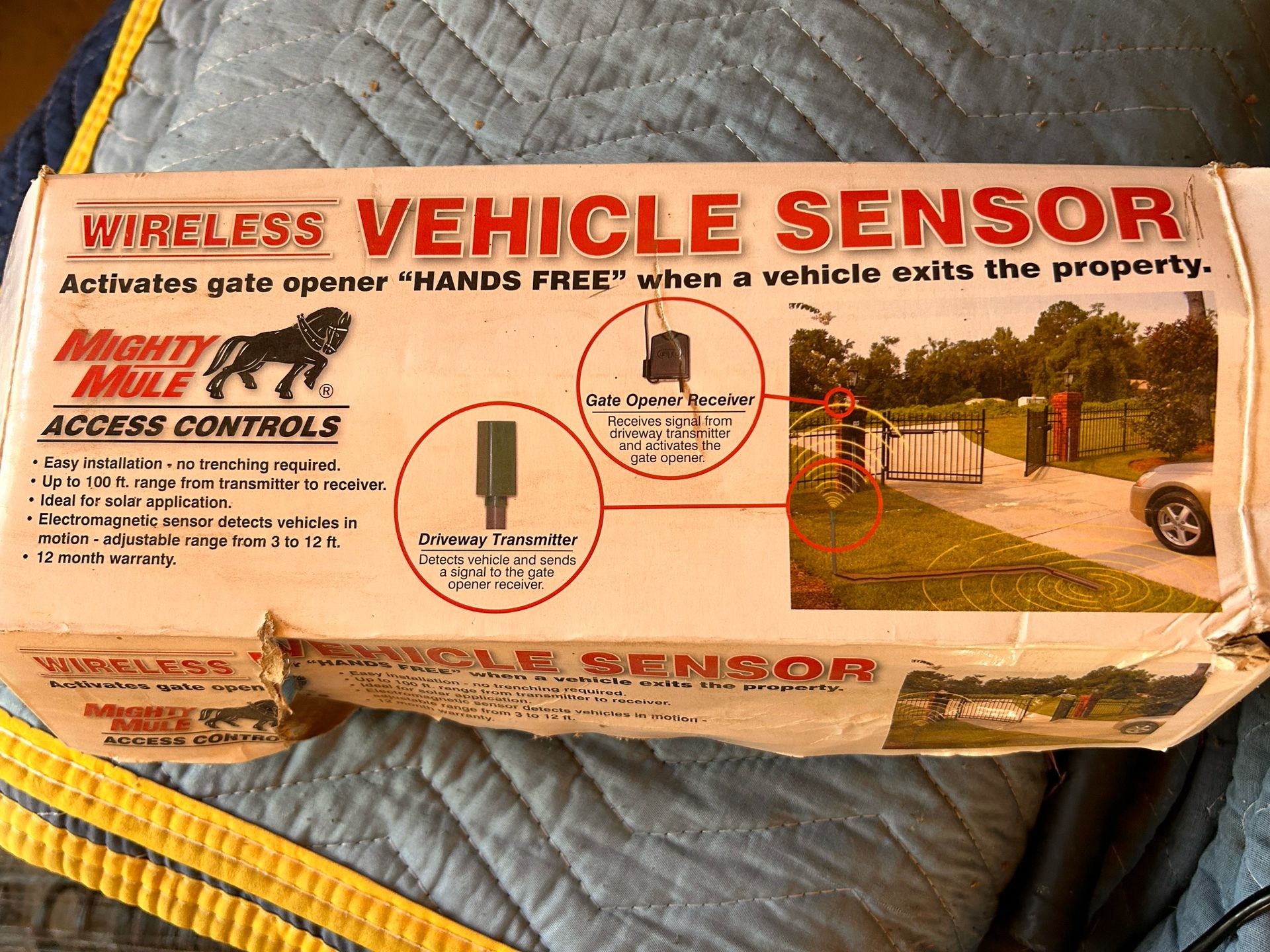 Mighty Mule Wireless Vehicle Sensor Gate Opener