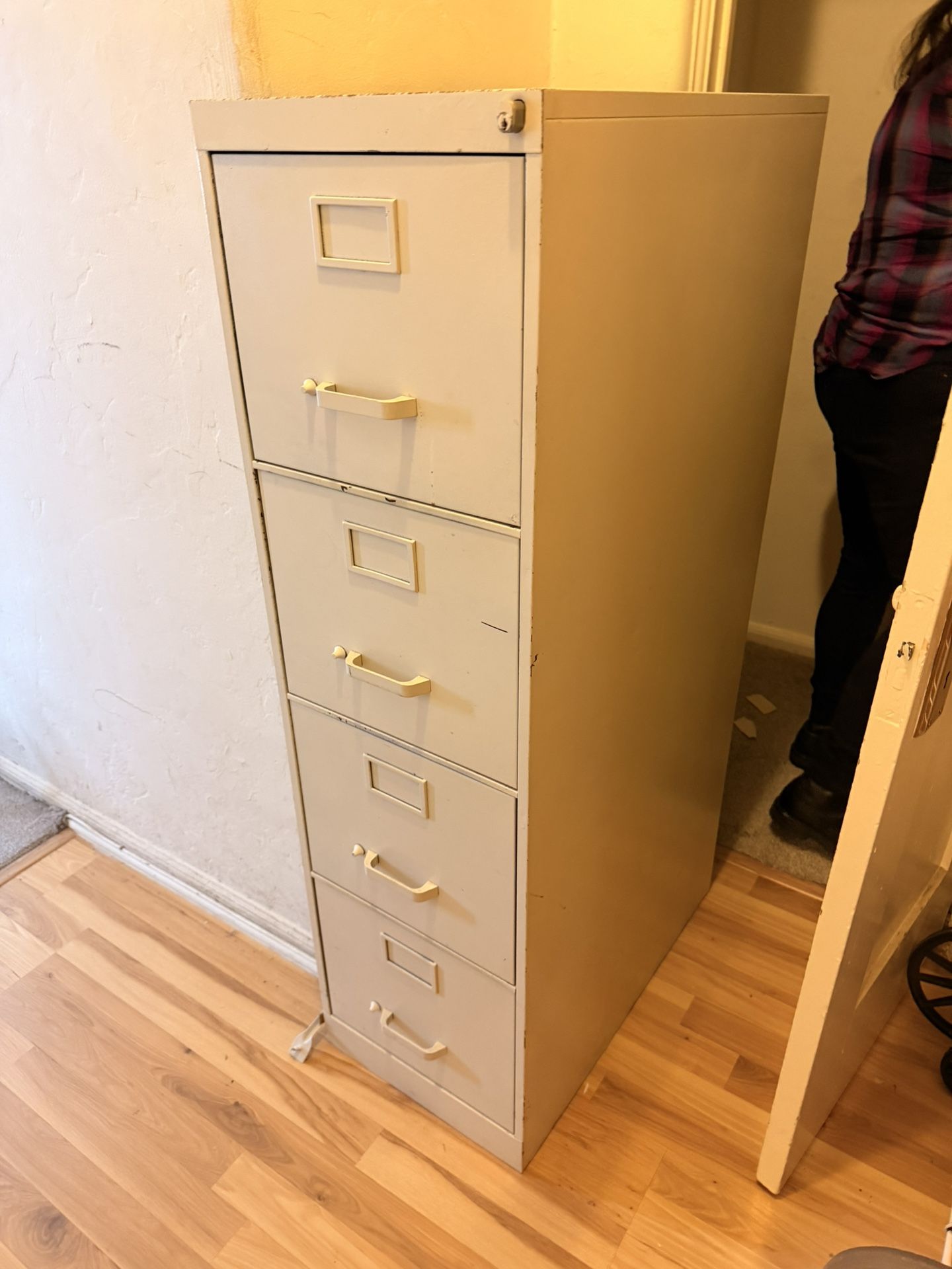 Off White File Cabinet