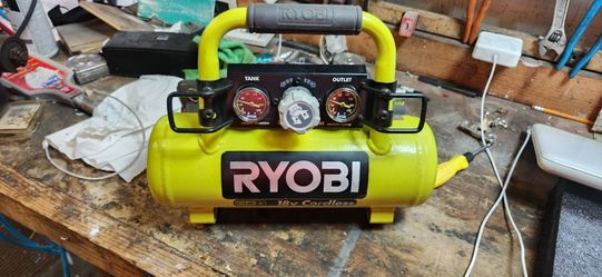 ryobi 18v air compressor