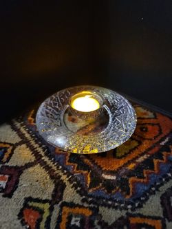 Orrefors Candle Holder