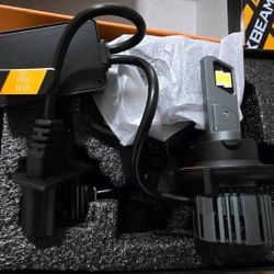 9006/HB4 LED Bulbs, 9006 LED Light Bulbs, Super Bright 6000K Xenon White, Plug-and-Play Halogen Replacement 