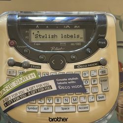Brother P touch Label Maker 