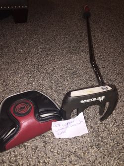 Odyssey saber tooth white hot putter