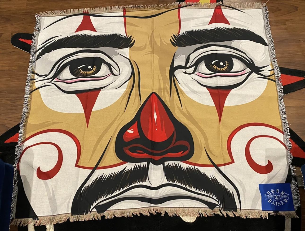 Born X Raised Picnic Blanket Mister Cartoon Collaboration