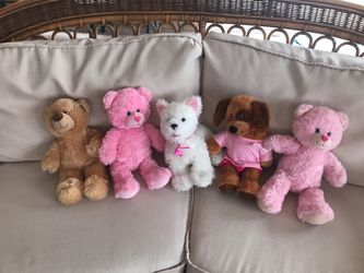 BUILD-A-BEAR SET OF 5