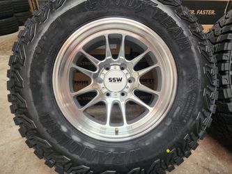 New 17" SSW WHEELS RIMS TIRES 
Chevy Silverado Tahoe Gmc Sierra Yukon Toyota Tacoma 4runner Tundra SEQUOIA