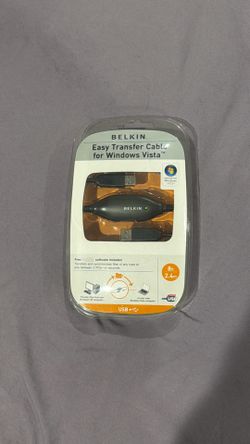 Belkin Easy Transfer Cable for Windows Vista.