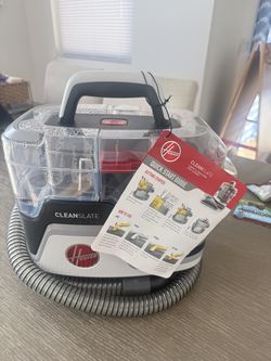 Hoover CleanSlate Portable Carpet & Upholstery Spot Cleaner – Like New