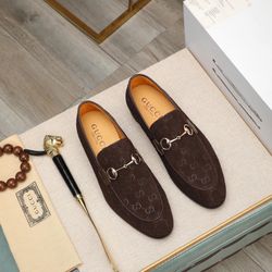 Gucci GG Men’s Leather Shoes With Box 2026 New 
