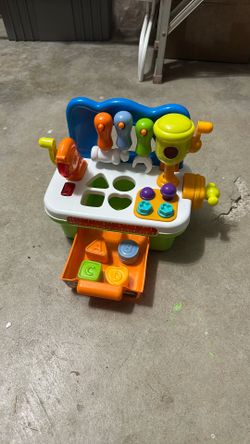 Kids Play Work Bench With Tools Lights And Sounds