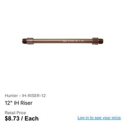 Hunter IH Riser 