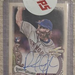 2017 Topps Gypsy Queen Autographs #GQA-RG Robert Gsellman Rc Rookie Auto