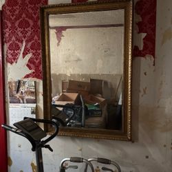 Antique Gold  Mirror 