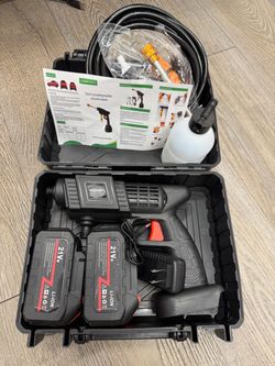 Naudhenm 350 PSI 2 GPM Battery Powered Pressure Washer with Quick Connect Tips