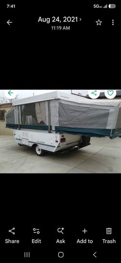 Pop up camper