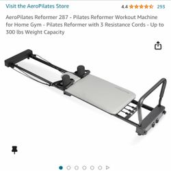 AeroPilates Reformer 287 – Like New, Excellent Condition