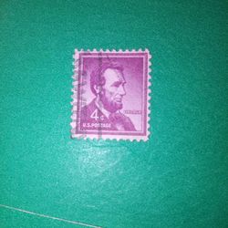 Vintage Purple Stamps
