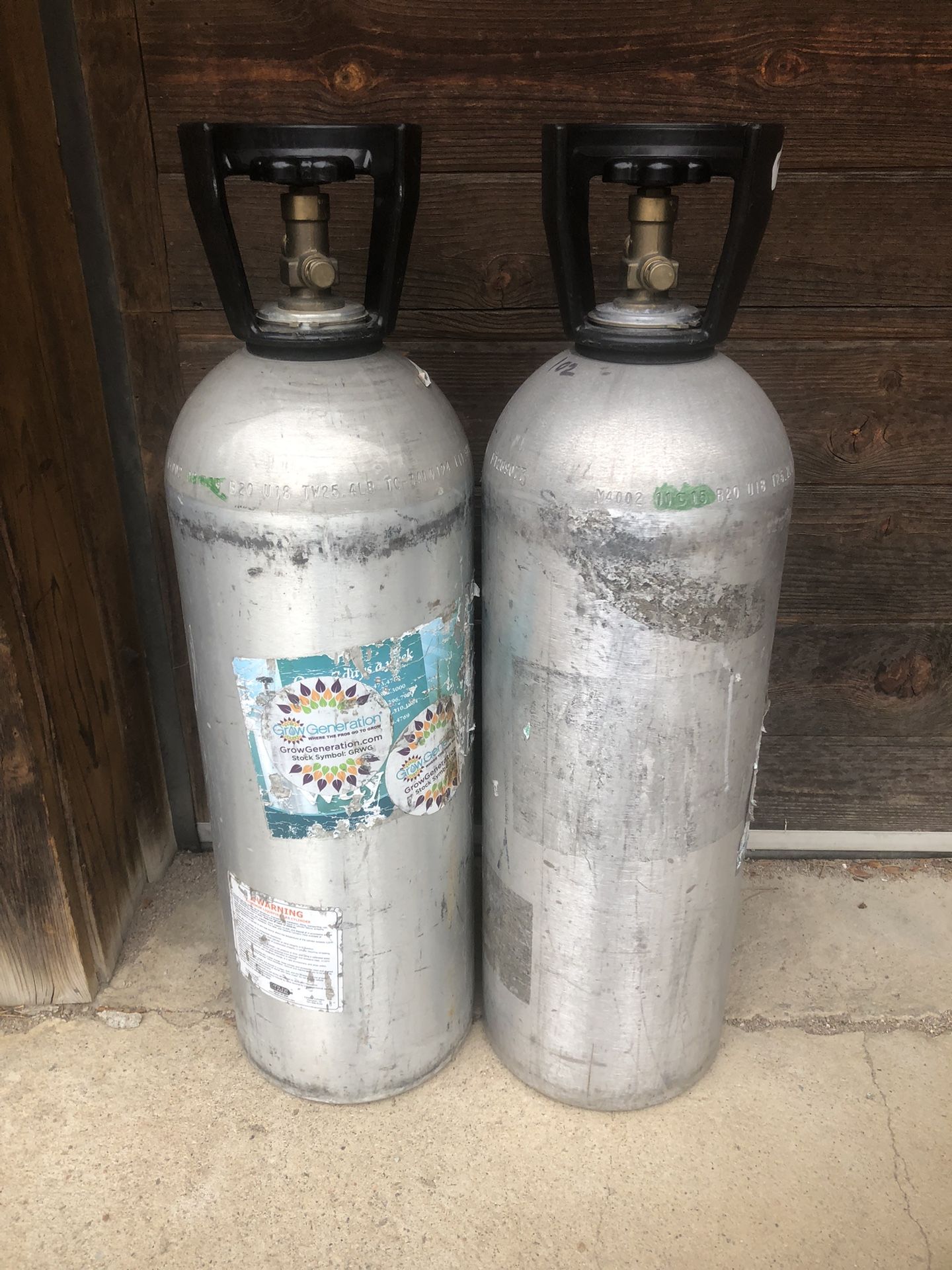 Two 20 Lb Tanks