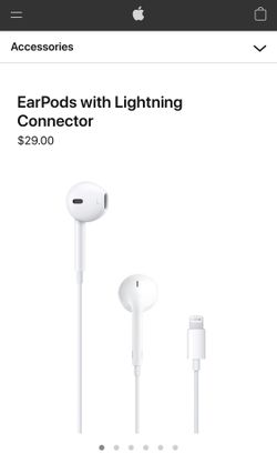 Apple EarPods with lightning connector