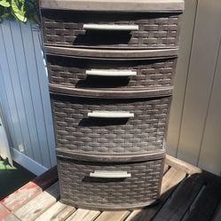 4 Drawer Weave Tower